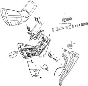 Sram schijfrem rival 22 rival 1 disco br. riv.22 riv.1 2 velocidades 1800 mm montaje plano - Imagen 1 de 1