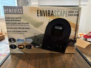Homedics Body Basics Sound Spa Alarm Clock Radio Model SS-400B w/ Nature Sounds - Picture 1 of 5