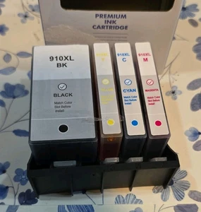 910XL 4 BCMY Tintenpatrone Ersatz für HP OFFICEJET PRO 8022e 8025e 8028e - Bild 1 von 4