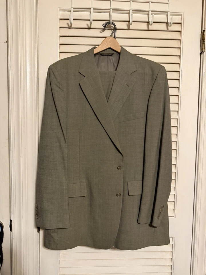 Blazer Abrigo Deportivo Vintage Lacrosse 46L Para Hombre Oliva Foto 1 de 4