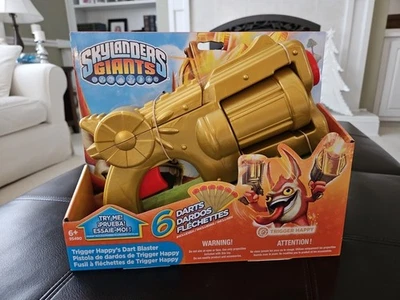 Skylanders Giants Trigger Happy Dart Blaster 2012 ¡Nuevo y Sellado en Caja Original! Foto 1 de 4