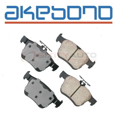Akebono EURO Rear Disc Brake Pad Set for 2016-2017 Audi TT Quattro - Braking tj - Изображение 1 из 4