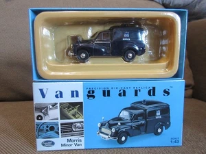 1:43 Lledo Vanguards Morris Minor Van London Metropolitan Police Dog Section K9 - Picture 1 of 6