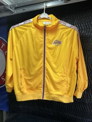 Los Angeles Lakers NBA G-III Warm Up  Track Jacket Size 4XL - Image 1 of 4