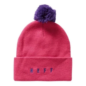 Neff Lawrence Endless Pom Beanie Magenta - Picture 1 of 1