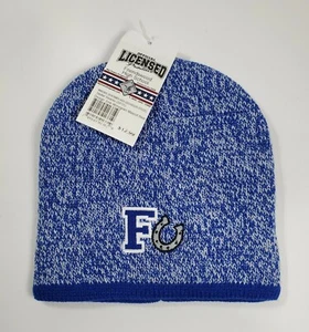 GORRA DE PUNTO FRIENDSWOOD HIGH SCHOOL MUSTANGS TX ADULTO TALLA ÚNICA NUEVA CON ETIQUETAS - Imagen 1 de 3