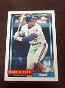 1992 Topps Traded Darren Reed RC Rookie #91T Montreal Expos - Picture 1 of 1
