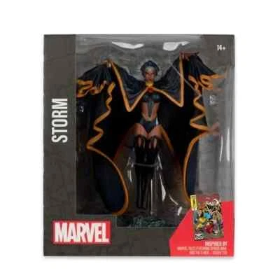 McFarlane Toys - Storm Marvel Tales Spiderman X-Men Posed 1:10 Figure + Scene - Image 1 of 4