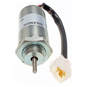 12V Fuel Shutoff Solenoid 8973295680 For Isuzu 3LD1 3LD2 4LE1 3LB1 4LB1 Engines - Foto 1 di 5