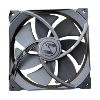 140mm 14025 PWM Temperature-Controlled Silent Cooling Fan, Compatible with PC - Image 1 of 3