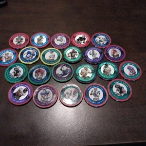1997 PLAYOFF ABSOLUTE CHIP SHOT LOT OF 22 ASSORTED COLORS - Picture 1 of 6