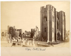 J.V. Royaume-Uni, Elgin Cathedral Vintage Albumen Print. Tirage Albuminé  13