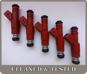 Bosch 0280155759 1275395 Origin Volvo 850 C70 S70 V70 2.0 2.3 2.4 Turbo set of 5 - Foto 1 di 4
