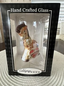 Christopher Radko Celebrazioni 2024 Ornamento Giraffa Primo Natale Bambino Nuovo con scatola - Foto 1 di 8