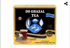 Do Ghazal Earl Grey Tea Bags (100) - Picture 1 of 1