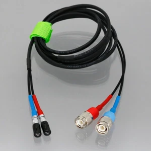 Twin RG316 Cable TNC 10~89FT For Panametrics TransPort PT900 Portable Flowmeters - Picture 1 of 5