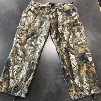 Outfitters Ridge Pants Mens 2XL 44-46 Camo Realtree Hardwood Cargo Hunting - Image 1 of 4