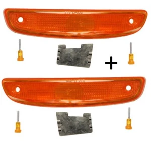 RENAULT TWINGO I 03.1993-09.1998 SET CLIGNOTANT AVANT DROIT + GAUCHE ORANGE NEUF - Foto 1 di 5