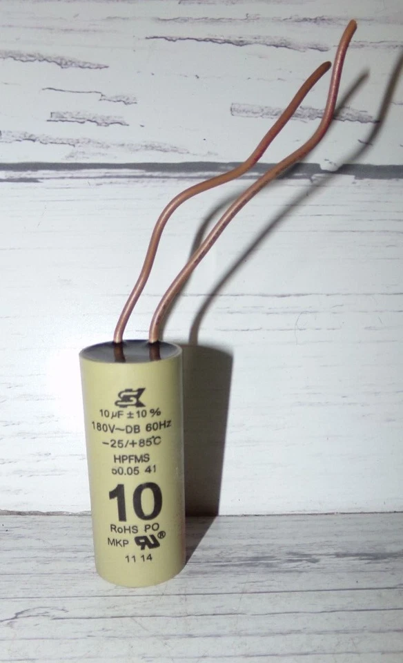 Nuevo condensador de arranque de motor en maceta Seika SK 10 uf 180 VAC para bomba Grundfos Foto 1 de 1