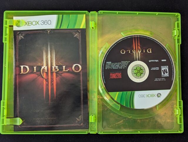 DIABLO 3 (Up to 4 players Co-op), NTSC, XBOX 360 Game, XBOX 360 Games, Mint  Condition, HEGEY