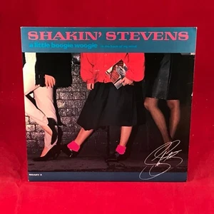 SHAKIN' STEVENS A Little Boogie Woogie 1987 UK 7" vinyl single original 45 ~~ - Picture 1 of 4