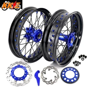 KKE 17" Supermoto Wheels Rim for 2023-2024 Husqvarna FE TE TC FC FX FS 125-450CC - Picture 1 of 13