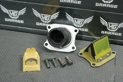 1993 HONDA CR80 CR80R OEM INTAKE REED BLOCK ASSEMBLY - Image 1 of 4