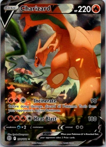 Pokemon Charizard V Arte Alternativo Estrellas Brillantes 154/172 Casi Nuevo - Imagen 1 de 2