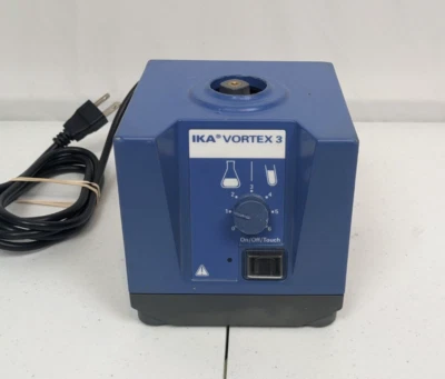 Mezclador orbital de velocidad variable IKA Vortex 3 agitador encendido/apagado/control táctil V-3 S001 Foto 1 de 4