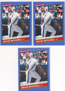 LOT (3) 2020 DONRUSS 1986 RETRO KEVIN MITCHELL NEW YORK METS INSERTS C6003 - Picture 1 of 2