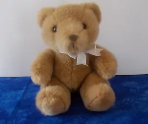 Chelsea Brown Bear Plush with Pink Ribbon by Papel Freelance - Picture 1 of 6