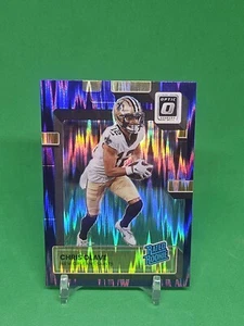 2022 Panini Donruss Optic Purple Shock Chris Olave #209 (RC) - Foto 1 di 1