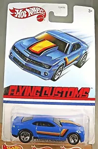 2020 Hot Wheels Target Retro Flying Customs '13 COPO CAMARO Blue w/Chrome 5 Sp - Picture 1 of 5