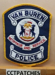 VAN BUREN, MICHIGAN POLICE SHOULDER PATCH MI - Picture 1 of 2