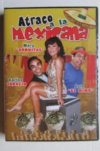 DVD - Spanish - Atraco a la Mexicana - Mary Boquitas - Carlos Ignacio - El Mimo - Imagen 1 de 2