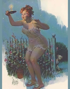 Impresión o lienzo - Hilda de Duane Bryers - Caminando de noche - Imagen 1 de 1