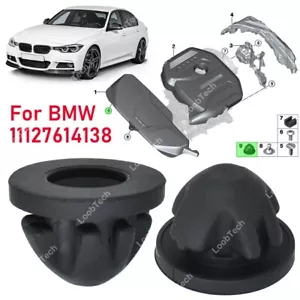 For BMW 3 Series Rubber Inner Hood Stop Buffer Bumper Block Pad Protectors 2Pcs - Imagen 1 de 6