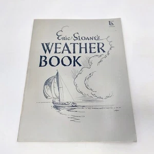 Eric Sloane's Weather Book - Paper Back - Very Good Condition - Foto 1 di 9
