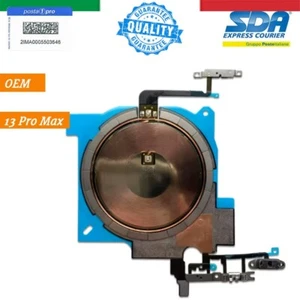 FLAT ANTENNA NFC RICARICA TASTO ACCENSIONE POWER VOLUME PER IPHONE 13 PRO MAX - Imagen 1 de 1