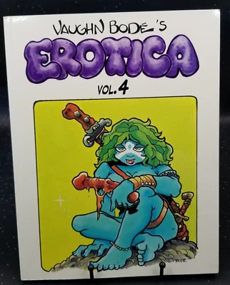 Vaughn Bode's Erotica Vol.4 The Last Gasp редкая твердая обложка 1983, первое издание - Изображение 1 из 3