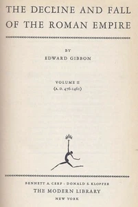 Edward Gibbon The Decline and Fall Modern Library Giant 1st Ed! 1932 Band II - Bild 1 von 5