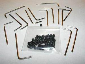 x15 M3 mango L llave de enchufe hexagonal Allen llave de 1,5 mm y tornillos de ajuste x50 M3 - Imagen 1 de 12