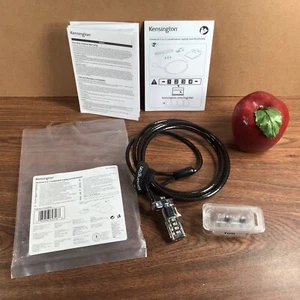 Combination Laptop Lock/Cable Resettable Kensington Universal 3-in-1 - Picture 1 of 11
