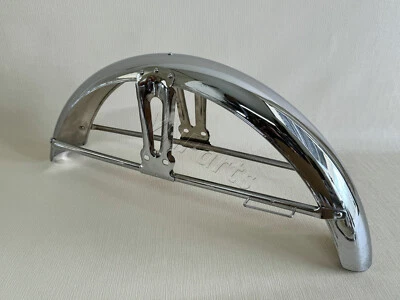Guardabarros delantero Honda SS50. Guardabarros cromado CD50 CL50 CL70 SS50V SS50Z SS50M SS50E. Foto 1 de 4