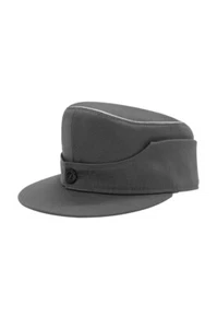 Zweiter Weltkrieg Deutscher Heer Elite Offizier graue Gabardine M44 Feldkappe L - Bild 1 von 2