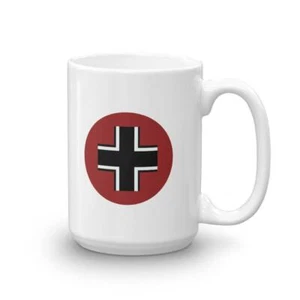 Taza redonda alemana Axis & Allies - Imagen 1 de 5