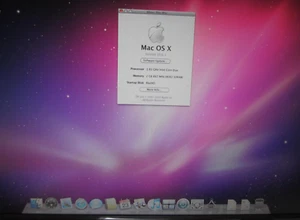 APPLE Mac Mini A1176 2GBRAM 80GBHD OSx10.6.3 W/KEYBD & MOUSE NoPwrCord - WORKS - Picture 1 of 22