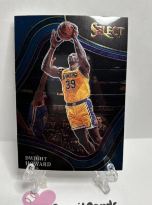 DWIGHT HOWARD 2022 Panini Select Courtside BLUE #252 Los Angeles Lakers - Image 1 of 4