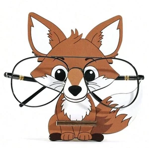 Fox Animal Adult Child Glasses Holder Stand Display  Rack Novelty Gift Uk - Picture 1 of 1
