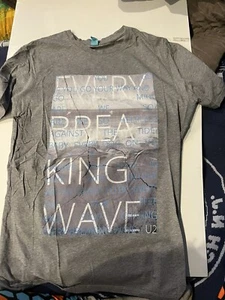 U2 Every breaking wave Tshirt M - Picture 1 of 4